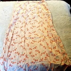 Floor-length Christopher&Banks Side-Zip Skirt